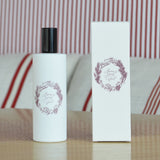 parfum d'ambiance avec logo et packaging blanc