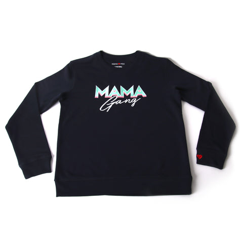 Sweatshirt Mama Gang Navy