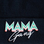 bonnet bleu marine avec logo coloré