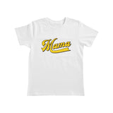 T-shirt Mama collège blanc