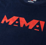 T-shirt Mama Red Navy