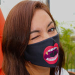 Masque de protection lavable Catégorie 1 - UNS1 Mama noir