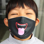 Masque de protection lavable Catégorie 1 - UNS1 Junior 4-10 ans noir